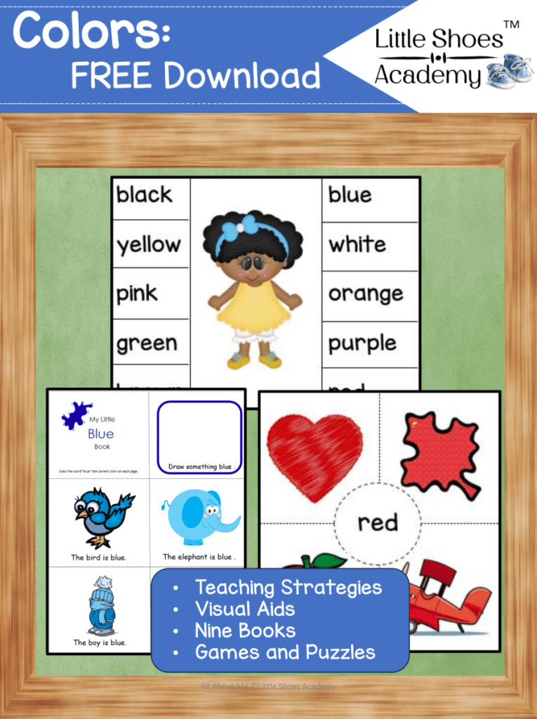 Homeschool Preschool Colors Curriculum