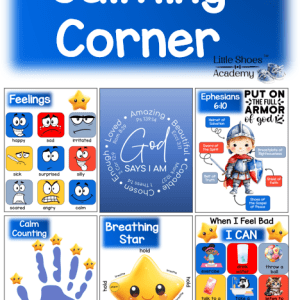 Calming Corner to Help Toddlers manage emotions
