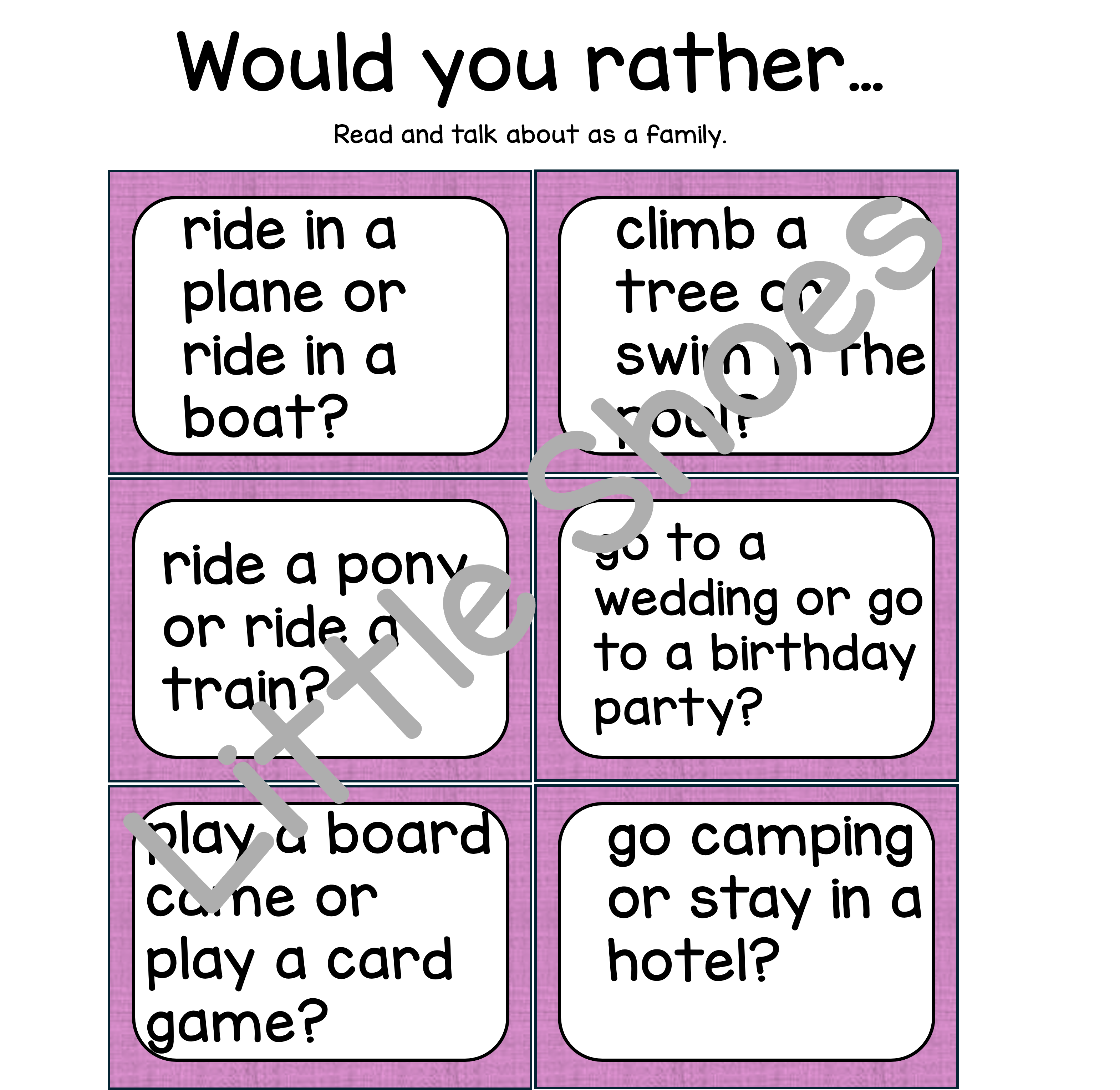 Sample Page Little Shoes Academy