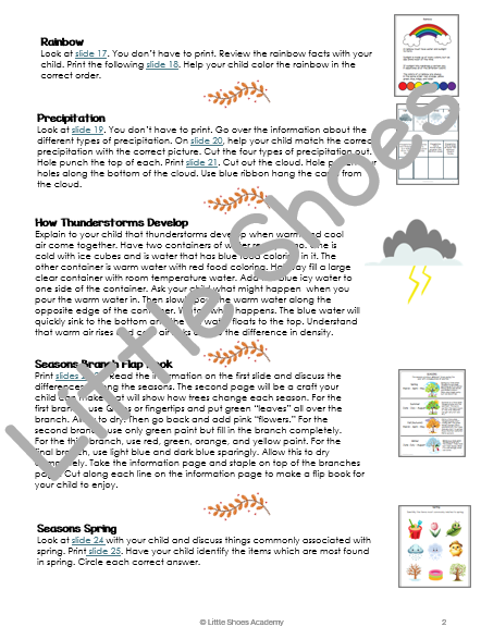 First Grade - Science - Weather - Image 2