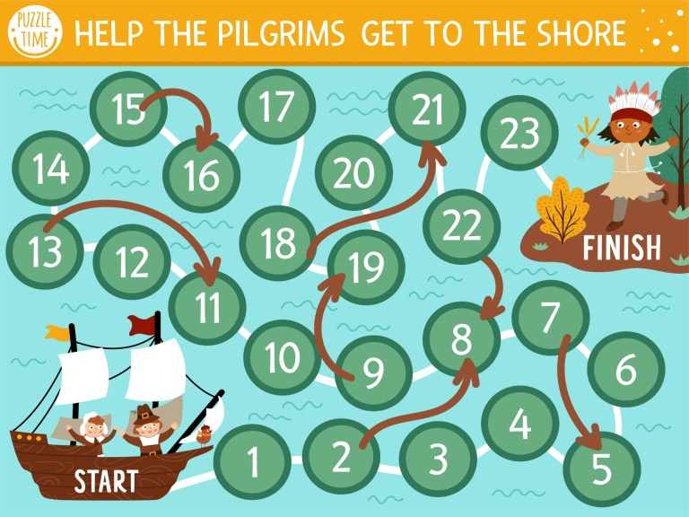 Gratitude Gameboard Fun Learning Fall Activity